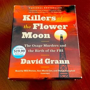 “ Killer of the Flower Moon “by David Grann(SOLD)